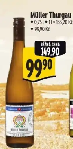 Albert Müller Thurgau nabídka