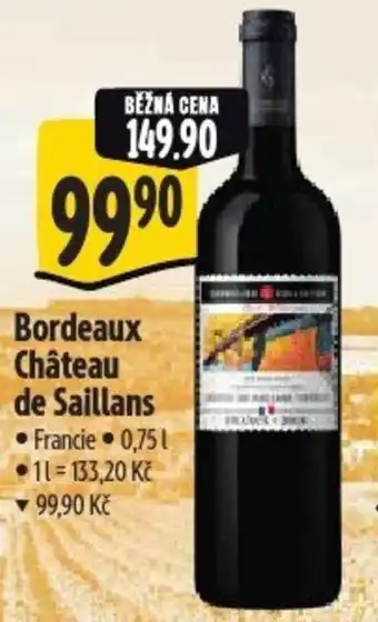 Albert Bordeaux Château de Saillans nabídka