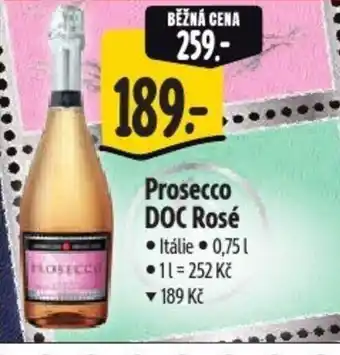 Albert Prosecco DOC Rosé nabídka