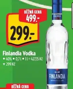 Albert Finlandia Vodka nabídka