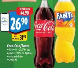 Albert Coca-Cola/Fanta nabídka