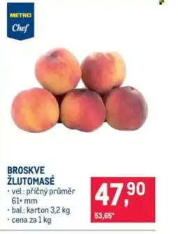Makro Broskve žlutomasé nabídka