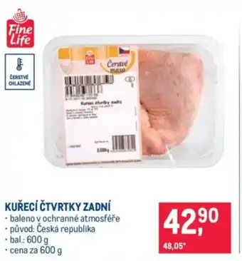 Makro Kuřecí čtvrtky zadní nabídka