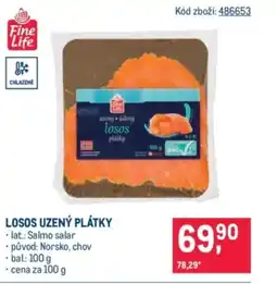 Makro Losos uzený plátky nabídka