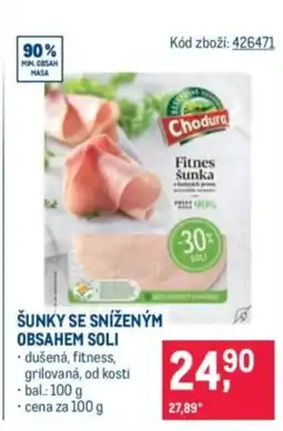 Makro Šunky se sniženým obsahem soli nabídka