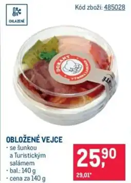 Makro Obložené vejce nabídka