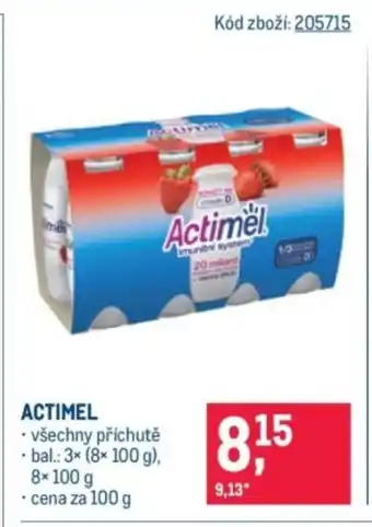 Makro Actimel nabídka
