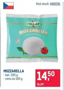 Makro Mozzarella nabídka