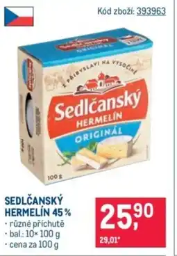 Makro Sedlčanský Hermelín 45% nabídka