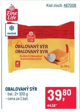 Makro Obalovaný sýr nabídka