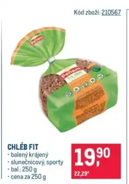 Makro Chléb fit nabídka