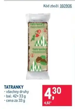 Makro Tatranky nabídka