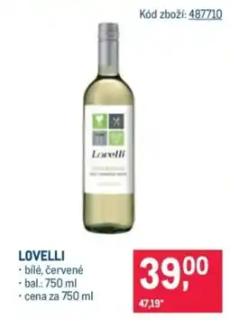 Makro Lovelli nabídka