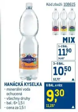 Makro Hanácká kyselka nabídka