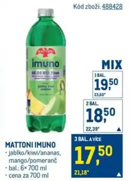 Makro Mattoni Imuno nabídka