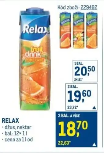 Makro Relax nabídka