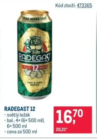 Makro Radegast 12 nabídka