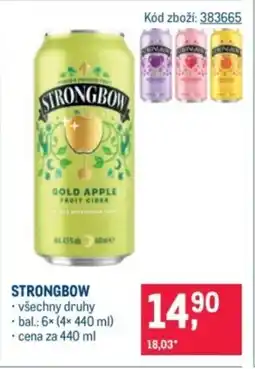 Makro Strongbow nabídka