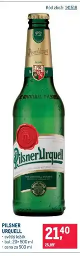 Makro Pilsner Urquell nabídka