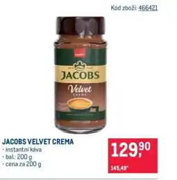 Makro Jacobs velvet crema nabídka