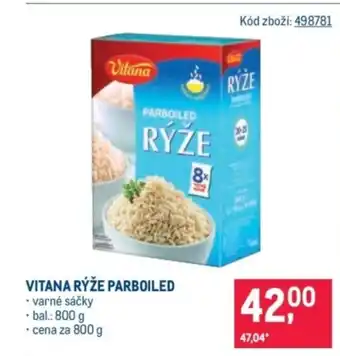 Makro Vitana rýže parboiled nabídka