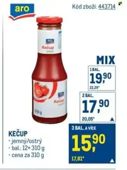 Makro Kečup nabídka