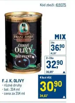 Makro F. J. K. Olivy nabídka