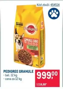 Makro Pedigree granule nabídka