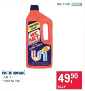 Makro Čistič odpadů nabídka