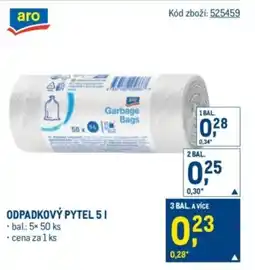 Makro Odpadkový pytel nabídka