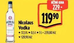 Albert Nicolaus Vodka nabídka