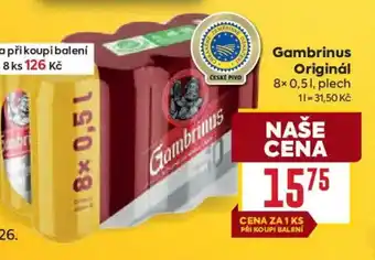 Billa Gambrinus Originál nabídka