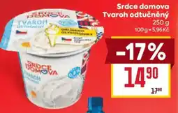 Billa Srdce domova Tvaroh odtučněný nabídka