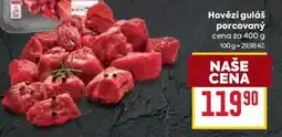Billa Hovězí guláš porcovaný nabídka