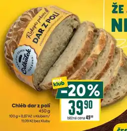 Billa Chléb dar z polí nabídka