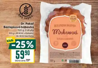 Billa Dr. Pekař Bezlepková bábovka nabídka