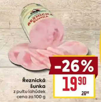 Billa Řeznická šunka nabídka