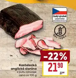 Billa Kostelecká anglická slanina nabídka