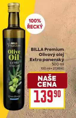 Billa BILLA Premium Olivový olej Extra panenský nabídka