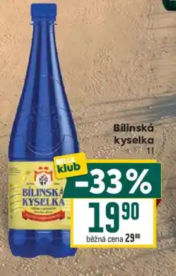 Billa Bilinská kyselka nabídka