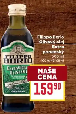 Billa Filippo Berio Olivový olej Extra nabídka