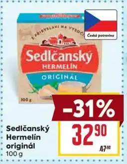 Billa Sedlčanský Hermelín originál nabídka