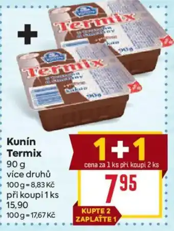 Billa Kunín Termix nabídka