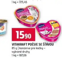 Terno VITAKRAFT POÉSIE SE ŠŤÁVOU 85 g konzerva pro kočky vybrané druhy nabídka
