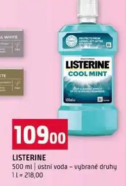 Terno LISTERINE 500 ml ústní voda vybrané druhy nabídka
