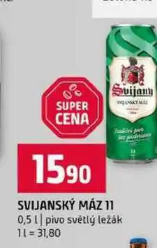 Terno SVIJANSKÝ MÁZ 11 0,5l pivo světlý ležák nabídka