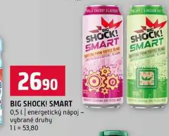 Terno BIG SHOCK! SMART 0,5l energetický nápoj vybrané druhy nabídka