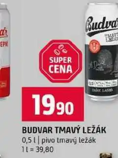 Terno BUDVAR TMAVÝ LEŽÁK 0,5l pivo tmavý ležák nabídka
