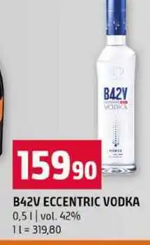 Terno B42V ECCENTRIC VODKA 0,5l vol. 42% nabídka