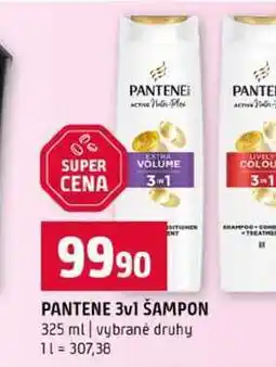 Terno PANTENE 3v1 ŠAMPON 325 ml vybrané druhy nabídka